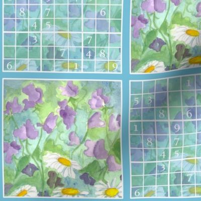 Sudoku Sweet Peas