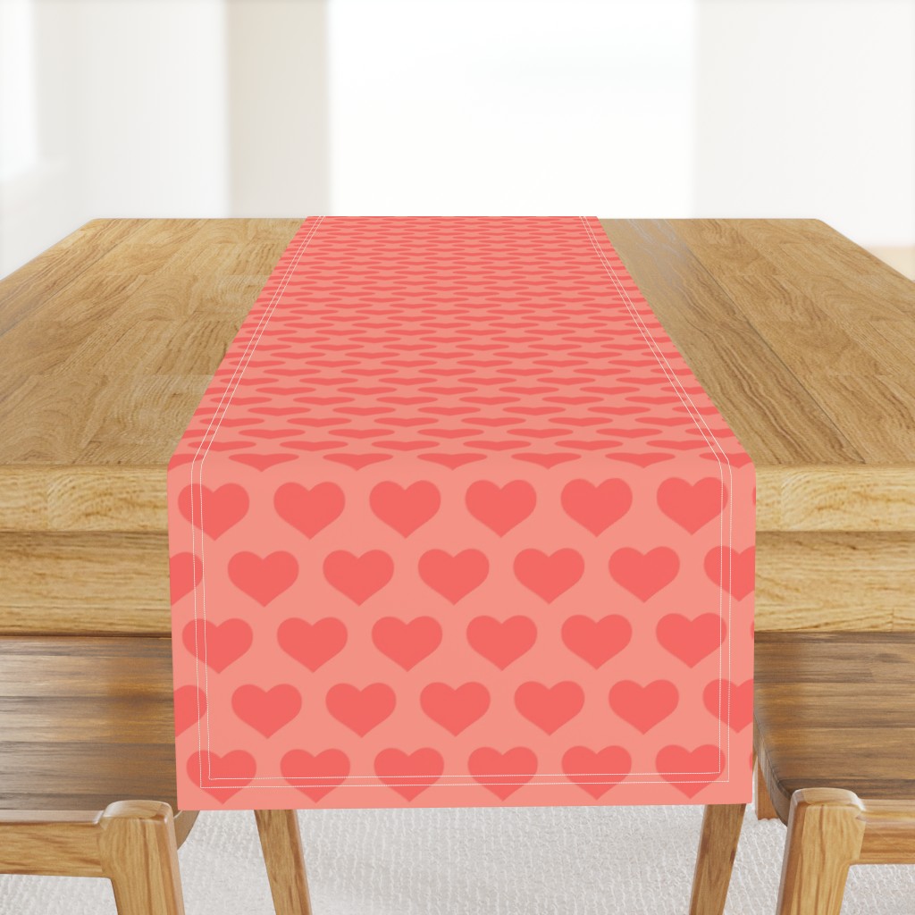 Classic Heart Pattern in Light Pink Colo