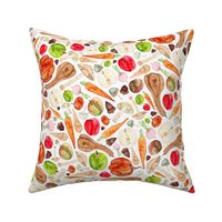 Fruit and Vegetable Kitchen Pattern