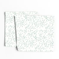 confetti dots - dusty mint tiny dots