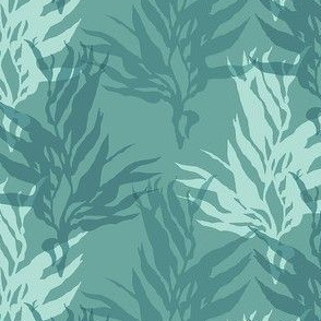 Green/Blue Kelp Motif