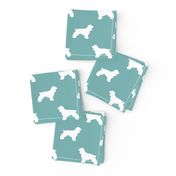 Cocker Spaniel silhouette fabric dog breeds gulf