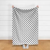 Cocker Spaniel silhouette fabric dog breeds white