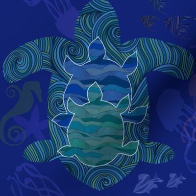 WaterWorld -tranquil aquatic creatures