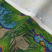 Peacock mosaic 2