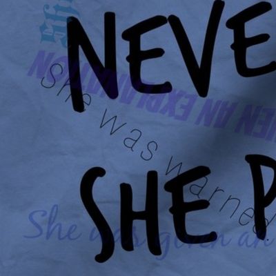 #shepersisted 1