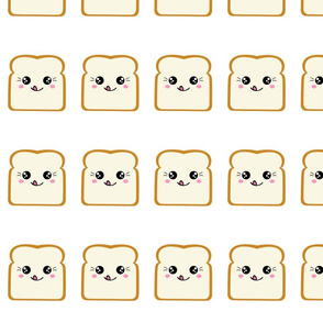 Kawaii Smiley Toast