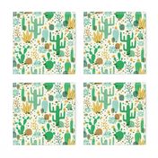 Wolf cactus desert green/mustard