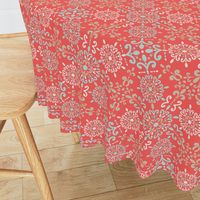 Moroccan Hanky in Coral