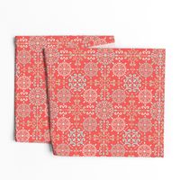 Moroccan Hanky in Coral