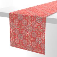 Moroccan Hanky in Coral