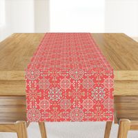 Moroccan Hanky in Coral