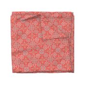 Moroccan Hanky in Coral