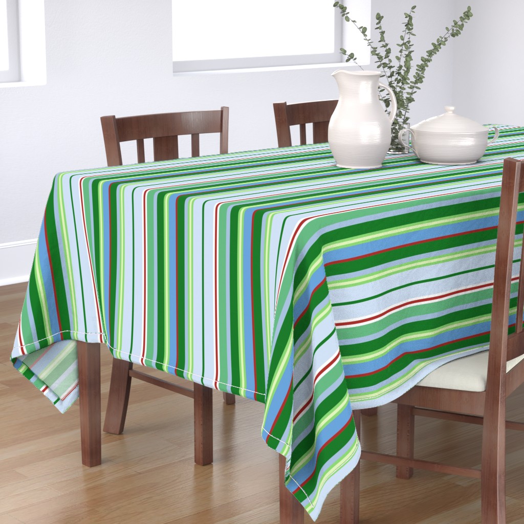faux Basque 8 in honor Rectangular Tablecloth | Spoonflower