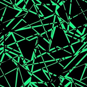  black and green Abstract pattern