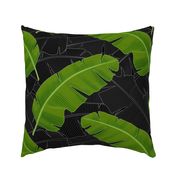 Banana Leaves: Bg Black 200%