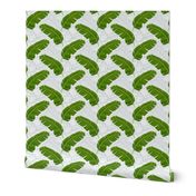 Banana Leaves: Bg White