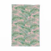 Palm Leaves: Bg Rose