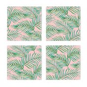 Palm Leaves: Bg Rose