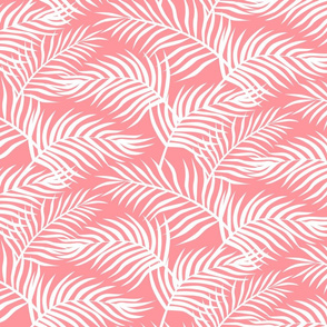 Palm Leaves: Pink