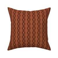 Liquid Warm Brown Diamond Brocade