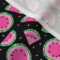 watermelons black