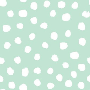 mint dots fabric mint dot nursery fabric