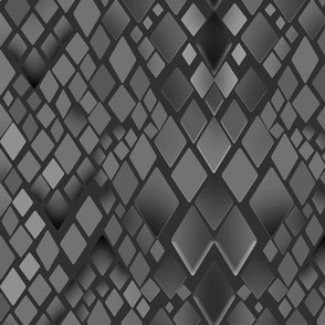 Abstract pattern dark gray reptile skin