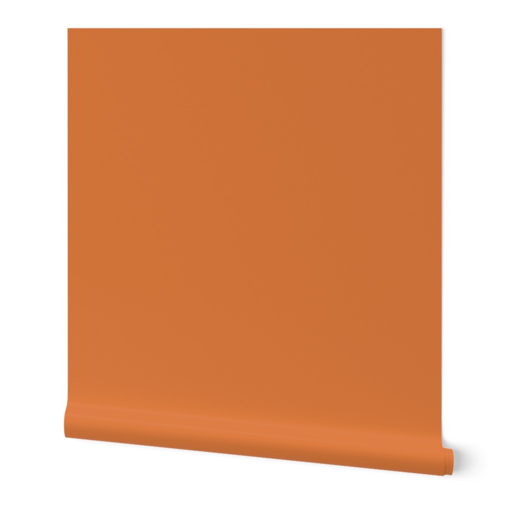 Pantone Amberglow orange solid | #DC793D