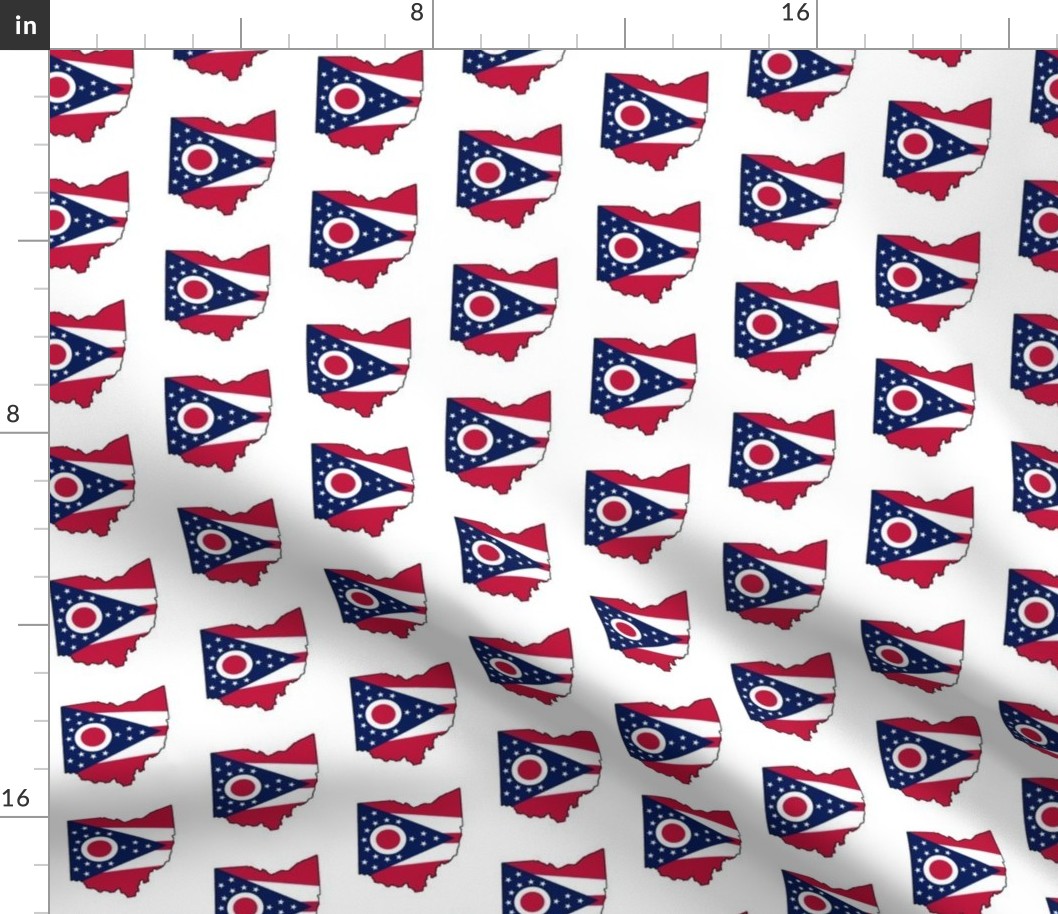 Ohio Flag Overlay