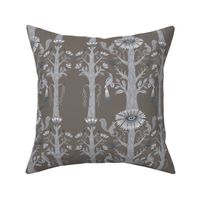 Grey Forest Floral