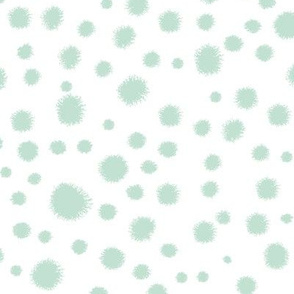 mint dots fabric mint dot design painted dot fabric