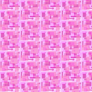 mod pink rectangles