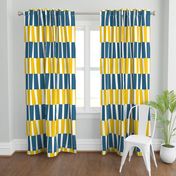 Modern Ocean: Stripes (Yellow & Blue)