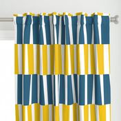Modern Ocean: Stripes (Yellow & Blue)