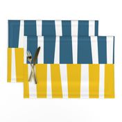 Modern Ocean: Stripes (Yellow & Blue)