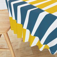 Modern Ocean: Stripes (Yellow & Blue)