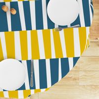 Modern Ocean: Stripes (Yellow & Blue)