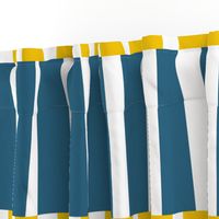 Modern Ocean: Stripes (Yellow & Blue)