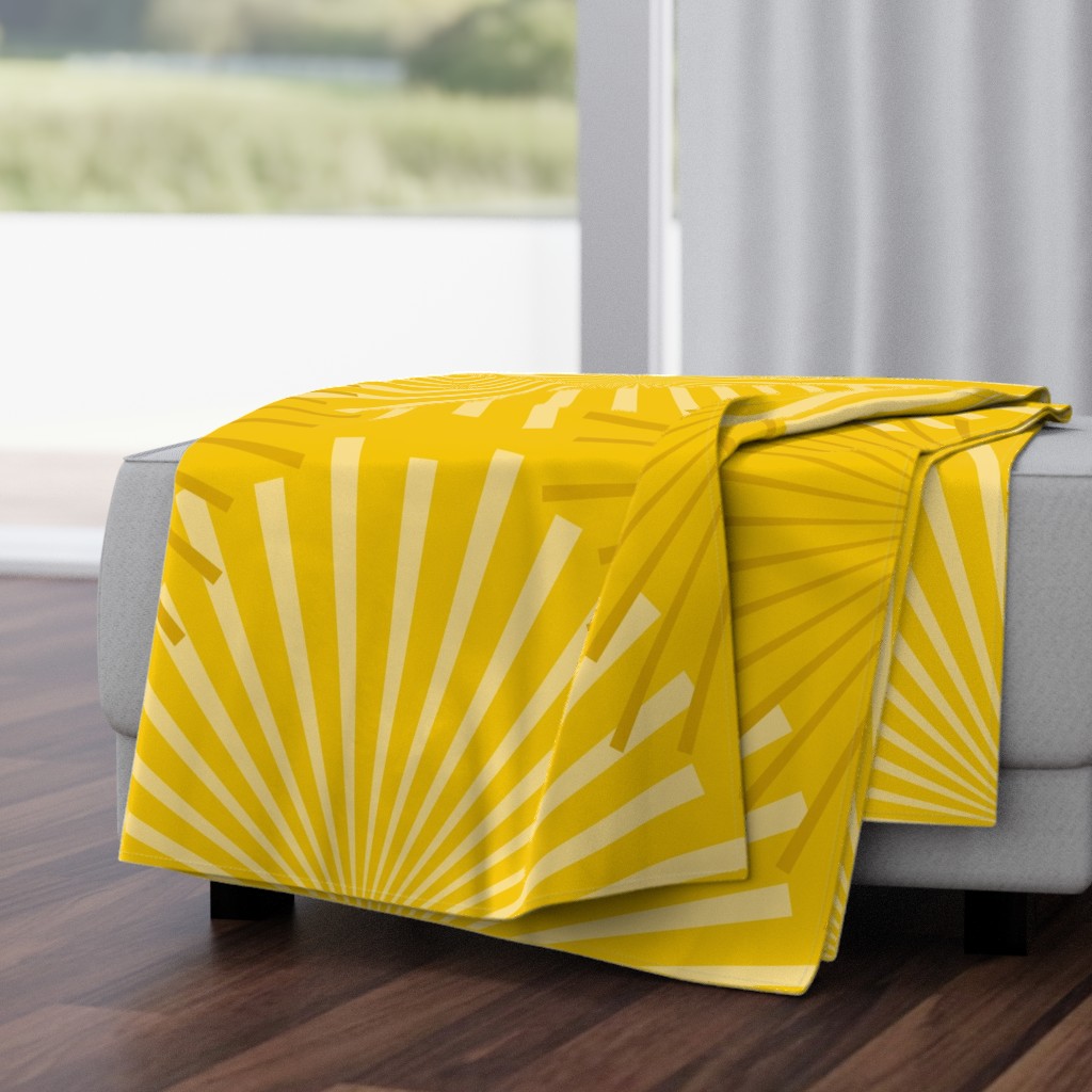 Modern Ocean: Sunburst (Yellow)