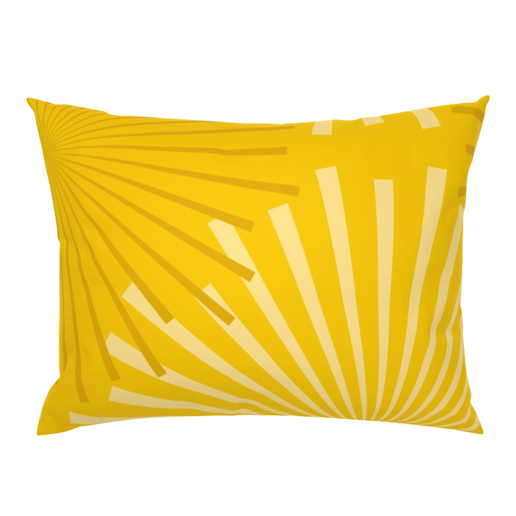 Modern Ocean: Sunburst (Yellow)