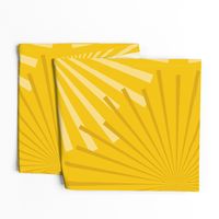 Modern Ocean: Sunburst (Yellow)