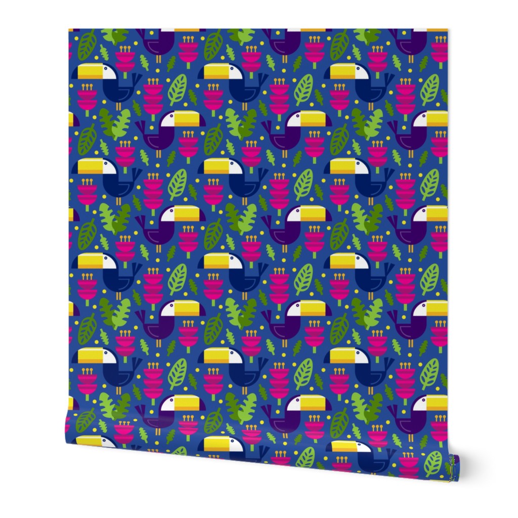 Tropical Toucans (Blue)