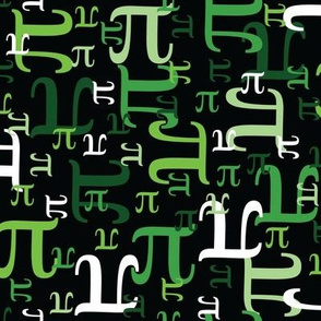 Pieces of Pi (Green)