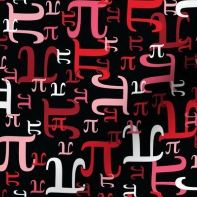 Pieces of Pi (Red)