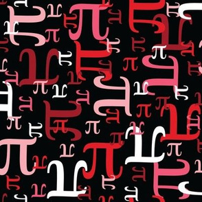 Pieces of Pi (Red)