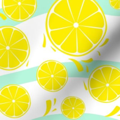  The juice of a lemon
