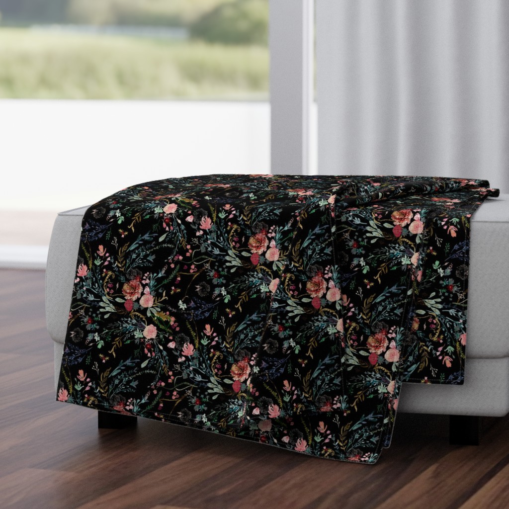 Fable  Floral (black) MED 