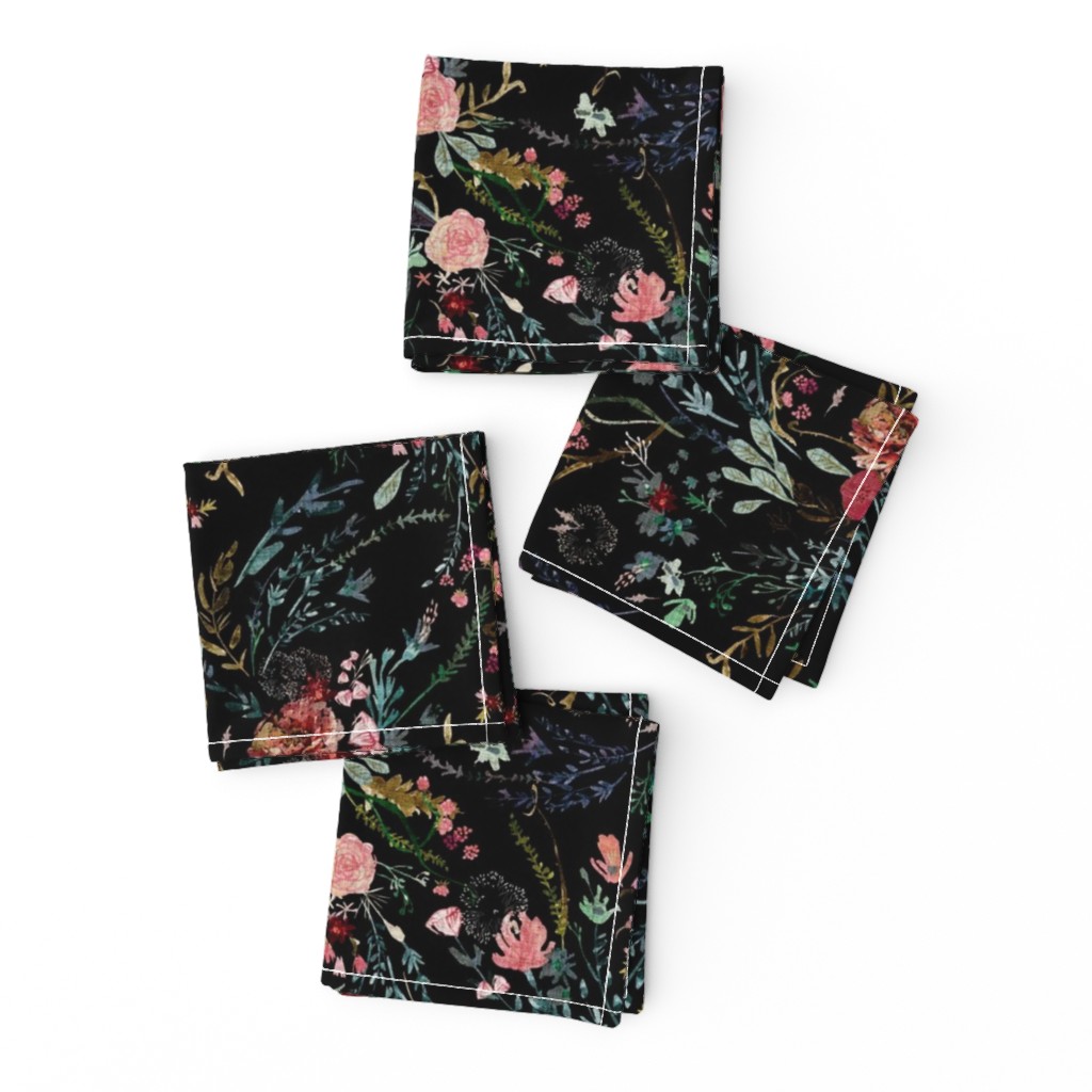 Fable  Floral (black) MED 