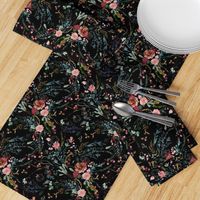 Fable  Floral (black) MED 